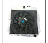 Radiador de aluminio - 3 filas, 550x435x62 mm - 100% aluminio