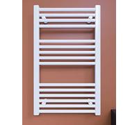 Radiador de baño SMYRNA Blanco 450 x 600 mm. recto calentador de toallas