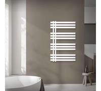 Radiador de diseño eléctrico - 600 x 1000 mm - Potencia: 600W - Blanco