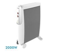 Abrila Imperial Blanco / Plata - Radiador De Mica 2000 W
