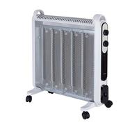 Radiador de mica infiniton hmk-32 2000w 3 niveles de potencia blanco