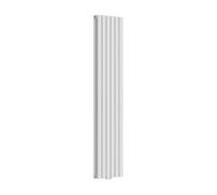 Radiador de panel nore de diseño doble capa tubular acero 160x36 cm - blanco [neu.haus]