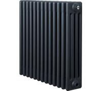 Radiador de tubos de 4 columnas – 600 mm x 605 mm – Gris antracita