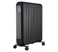 Radiador eléctrico Style (1.000 W - 2.000 W, Negro, 14 x 41,5 x 66 cm)