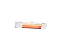 Radiador Infrarrojo 1500W Calefacción Infrarroja Jardín Terraza Blanco Term S...