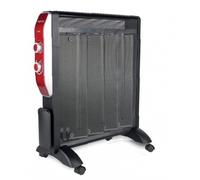 Radiador mica 2 potencias 2000w termostato regulable mica tech negro