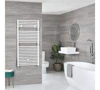 Radiador Toallero Blanco con Barras 364W - 730mm x 450mm- Arno