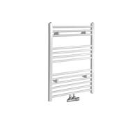 Radiador Toallero Blanco de Conexión Central - 803mm x 500mm - Neva