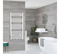 Radiador Toallero Blanco de Conexión Central - 803mm x 500mm - Neva