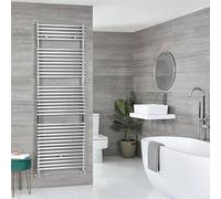 Radiador Toallero Cromado con Barras - 1190mm x 450mm - Arno