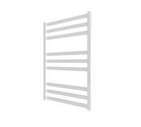 Radiador Toallero de Agua Mario Modelo Chicago para baño de Acero 800х530/500 Blanco Brilloso