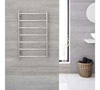 Radiador Toallero Eléctrico - Plano - Acero Inoxidable - 500mm x 800mm x 48mm - Quo