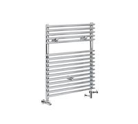 Radiador Toallero Mixto - Cromado con Barras 244W - 730mm x 450mm