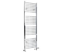 Radiador Toallero Mixto Cromado Curvo 564W - 1800mm x 600mm