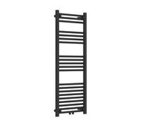 Radiador toallero mural voss 500 w 21 tubos acero 120x50cm - negro [neu.haus]