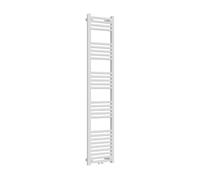 Radiador toallero mural voss 556 w 28 tubos acero 160x40cm - blanco [neu.haus]