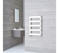 Radiador Toallero Plano - Blanco - Aluminio - 790mm x 500mm x 36mm - 379 Vatios - Gradus