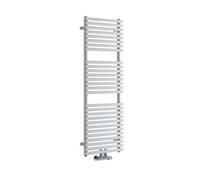 Radiador Toallero - Plano - Conexión Central - Blanco - 1200mm x 400mm - 276 Vatios - Magera