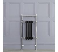 Radiador Toallero Tradicional con Elemento Eléctrico de 400 Watt - Negro - 930mm x 452mm - Elizabeth