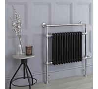 Radiador Toallero Tradicional - Elemento Eléctrico - 400 W - Negro - 930mm x 452mm