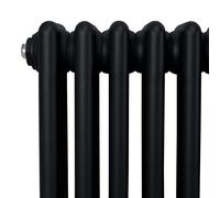Radiador tradicional de 3 columnas - 1800 x 202 mm - Color negro