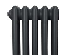 Radiador tradicional de 3 columnas - 1800 x 202 mm - Gris antracita
