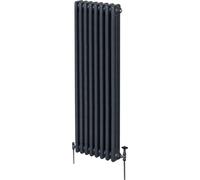 Radiador tradicional de 3 columnas - 1800 x 382 mm - Gris antracita