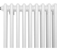 Radiador tradicional de dos columnas - 1800 x 202 mm - Blanco
