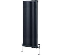 Radiador tradicional de dos columnas - 1800 x 562 mm - Gris antracita