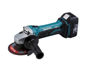 Radial: Miniamoladora LXT® angular a bateria con Limitador de corriente y Sistema anti-restart 18V 115mm. DGA452RME Makita