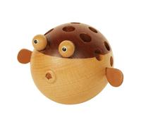 RadianceBiz Portaplumas con Forma Globofish que Ahorra Espacio Portalápices Madera con Diseño Pescado Portalápices Dibujos Animados