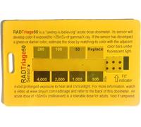 RADTriage Model50 Detector de radiación personal para cartera o bolsillo, detector de radiación nuclear, detector de radiación de campo electromagnético, dosímetro antiradiación, detector de radiación