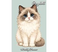 Ragdoll Blue Bicolour Diary 2027: | A5 Week to View Planner | Weekly Organiser & Appointment Book | Gift for Cat Lovers