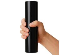 RAGO® Film Negro para Embalar 25 cm I 1 Rollo I Film Opaque 300 g con Mandril Ø38 mm I Papel Film para Mudanza - Protección Discreta de Muebles & Cajas