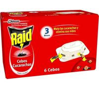 Raid Cebo Para Cucarachas 6 uds