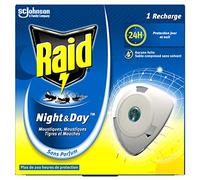 Raid Recarga eléctrica Night&Day para moscas y mosquitos – 240 horas – Lote de 3