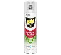Raid Essentials Spray Insecticida - Aerosol Cucarachas y Hormigas, Incoloro. Unidad, 400ml