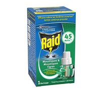 Raid - Lote de 3 recambios eléctricos de 45 noches de eucalipto, ventanas abiertas, insecticidas