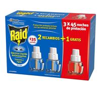 Raid - Recambio para Difusor Eléctrico Anti Mosquitos Comunes y Tigre 135 Noches