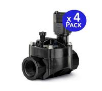 RAIN BIRD Pack 4 Electroválvula de riego 100HV 1'' 24V Rain Bird | Compatible con cualquier programador eléctrico