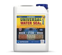 Raincheck Impermeabilizante Hidrofugante para Madera, Piedra y Ladrillo - 5L - Transpirable, Transparente y Listo para Usar sobre Terrazas y Paredes