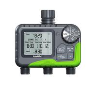RainPoint Temporizador Automático de Riego de 3 Salidas para Jardín, Sistema de Riego con Control Independiente, Programador de Aspersores y