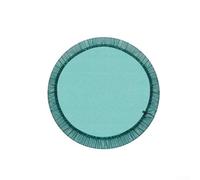 Rainwater Collection - Cubierta de malla de poliéster con filtro fino con cordón ajustable, bloques de hojas, ramitas, insectos, se adapta a 80 cm, 95 cm, 100 cm, verde para jardín, césped, paisaje