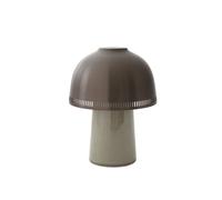 Raku SH8 Lámpara de Mesa Portátil Beige Gris/ Bronce