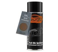 RAL 8028 Terrabraun Bote de spray 400 ml satinado de secado rápido