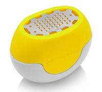 Rallador con mango FLEXI ZESTI 7 cm, amarillo, silicona, Microplane