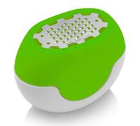 Rallador con mango FLEXI ZESTI 7 cm, verde, silicona, Microplane