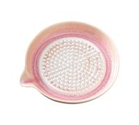 Rallador de ajo de cerámica, herramienta suave de esmalte degradado | Rallador de ajo para cebolla, cítricos, limón, frutas, pasta de verduras, puré, condimentos, hogar, cocina