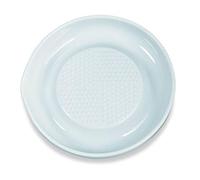Rallador de cerámica eficiente Kyocera para frutas y verduras, incluye anillo de silicona para un soporte seguro, fácil de limpiar, diámetro 16 cm, CD-18
