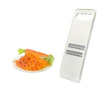 Rallador de zanahoria coreano ensalada blanco - Rallador de verduras - Cuchillo de zanahoria coreana - Rebanador de alimentos de cocina - Rebanador de zanahoria - Rebanador de mandolina para cocina